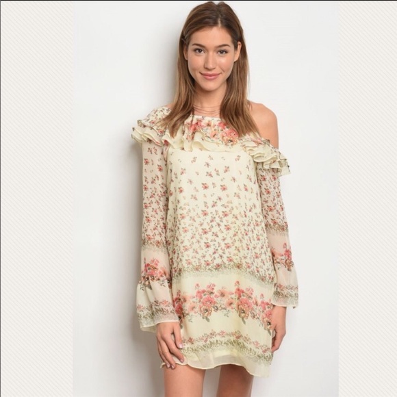 FLORAL one shoulder dress! - Picture 2 of 3